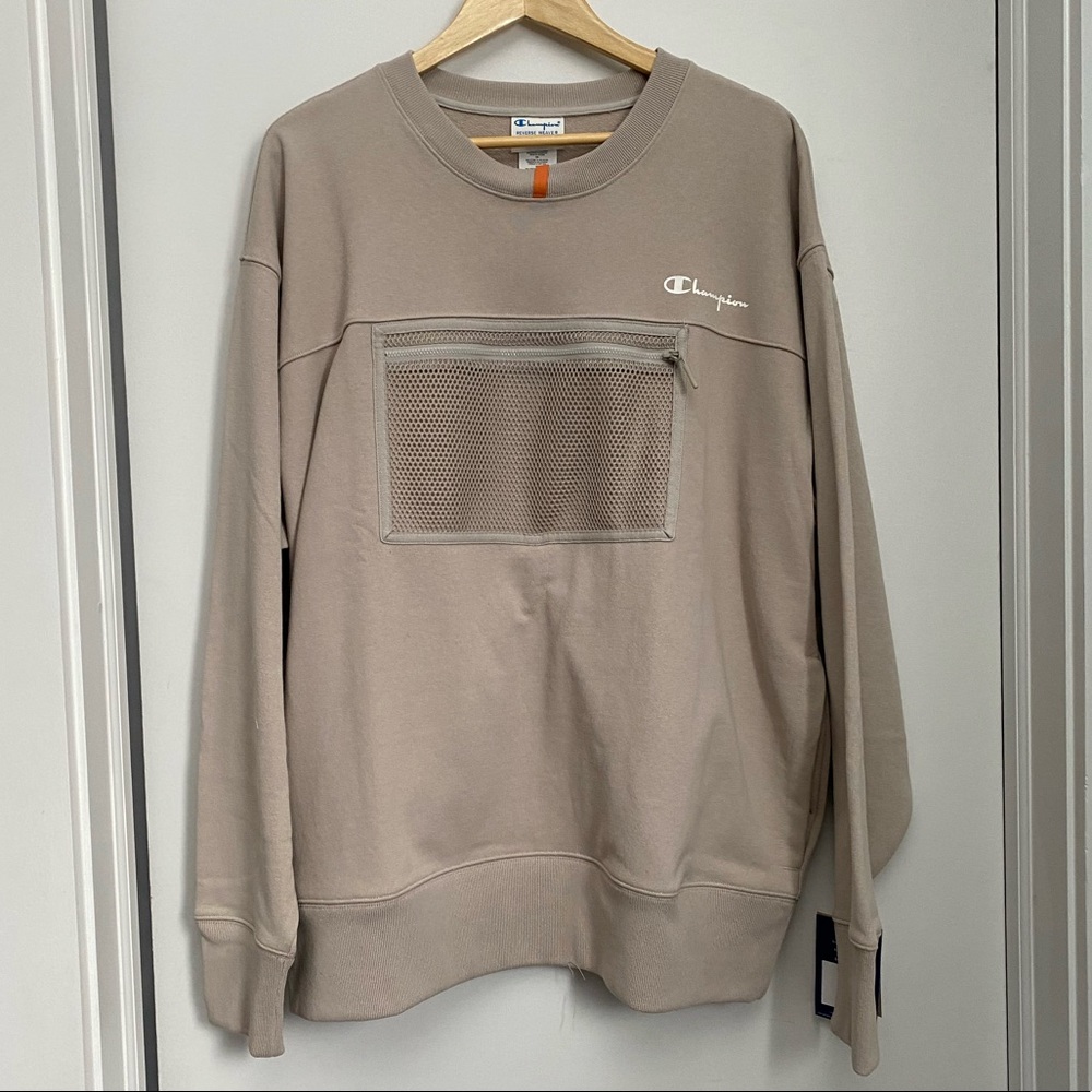 Champion Crew Neck with front zipper pouch - 2XL